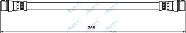 APEC BRAKING Тормозной шланг HOS3945